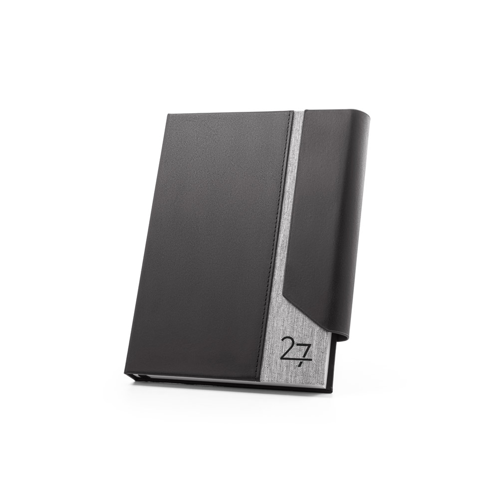 Agenda A5 em PU Reciclado com Fecho Magnético RPET 148x210mm