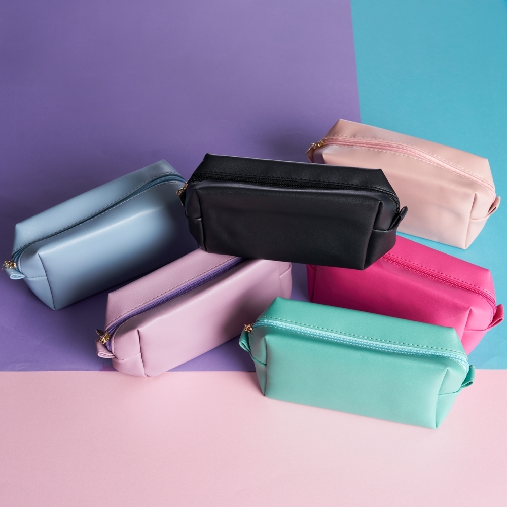 Necessaire em PU Resistente à Água 9,5x18,5cm