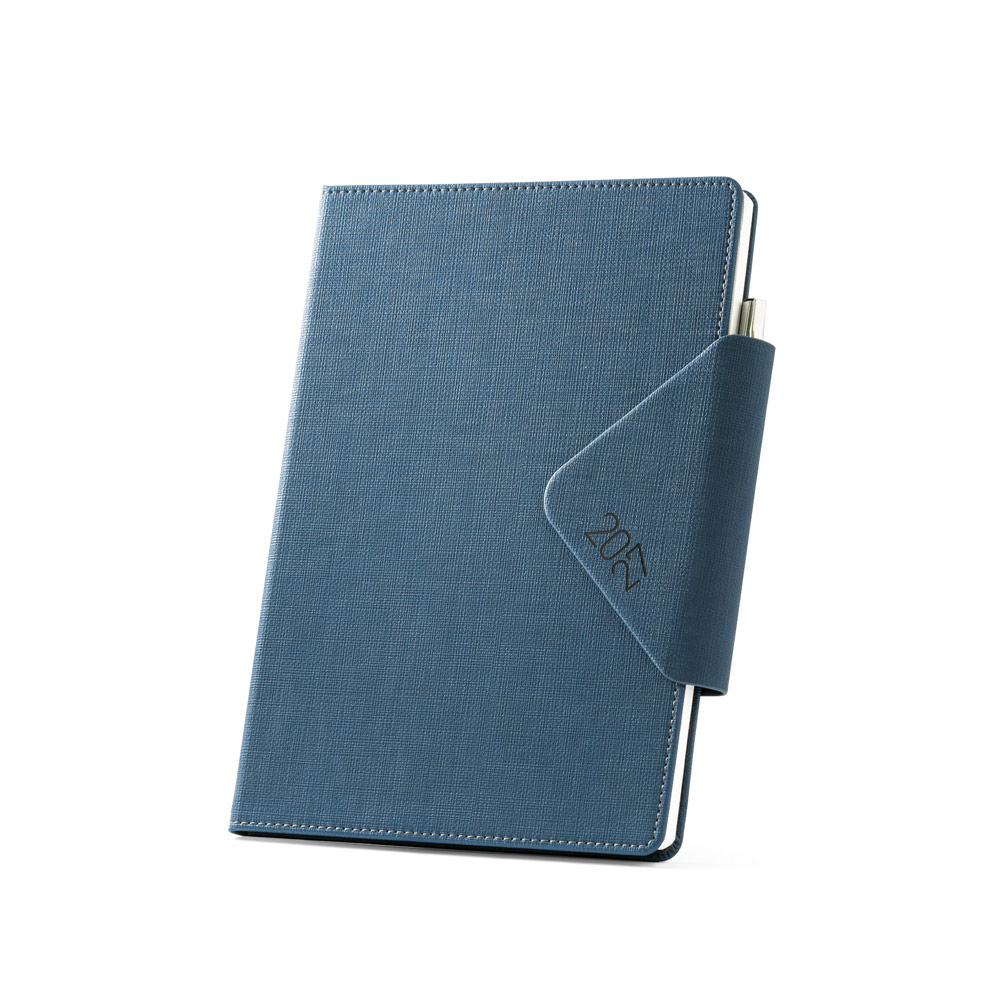 Agenda Couro Sintético B5 com Fecho Magnético 175x245mm