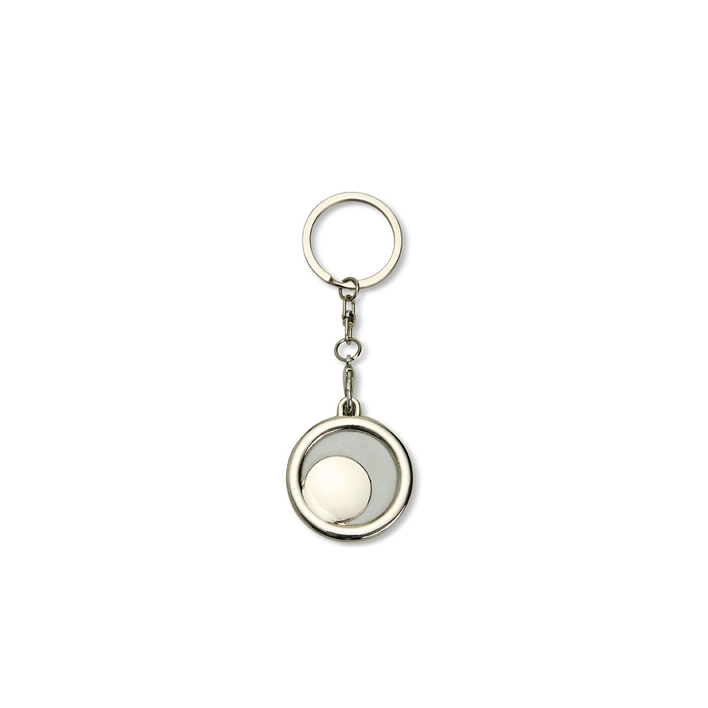 Chaveiro Inox Porta-Foto 4,5x4cm
