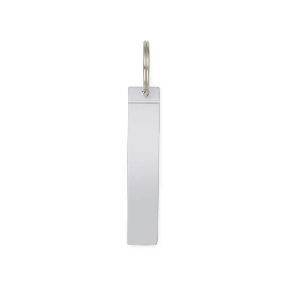 Chaveiro Abridor Metal Fosco 10x1,5cm