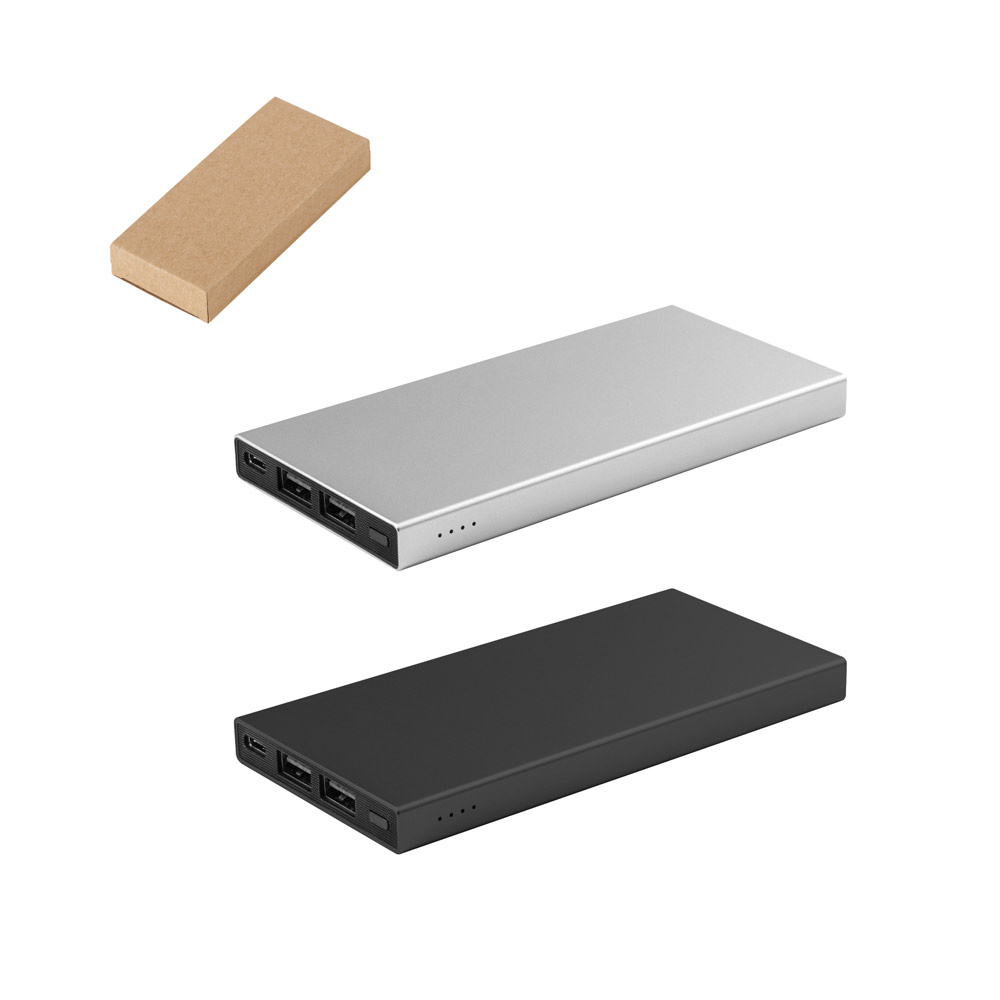 Bateria Portátil Alumínio Reciclado 5000 mAh 11x130mm