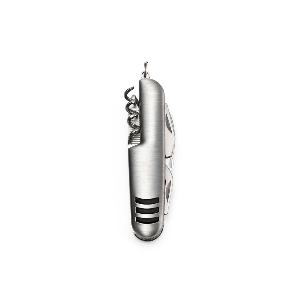 Canivete Aço Inox 7 Funções 8,4x2,1cm