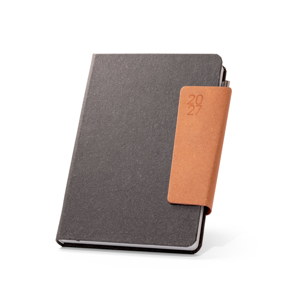 Agenda A5 em Pele Reciclada 148x210mm
