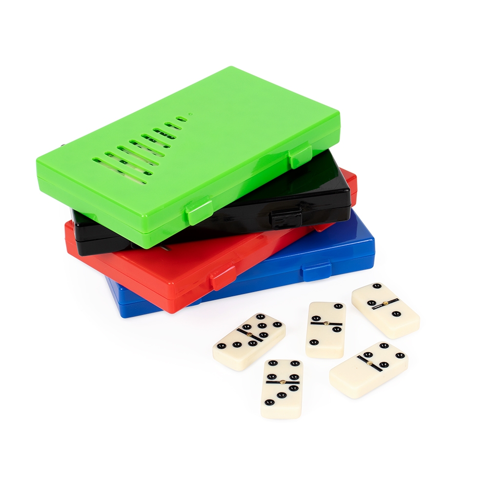 Jogo de Dominó Plástico 2,5x17,6cm