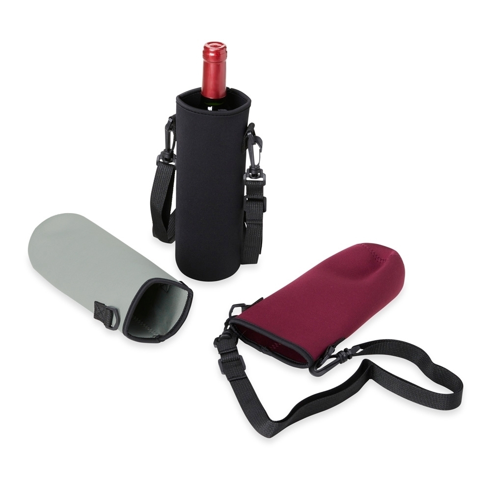 Porta Copo ou Garrafa Isotérmico Esportivo Neoprene Nylon