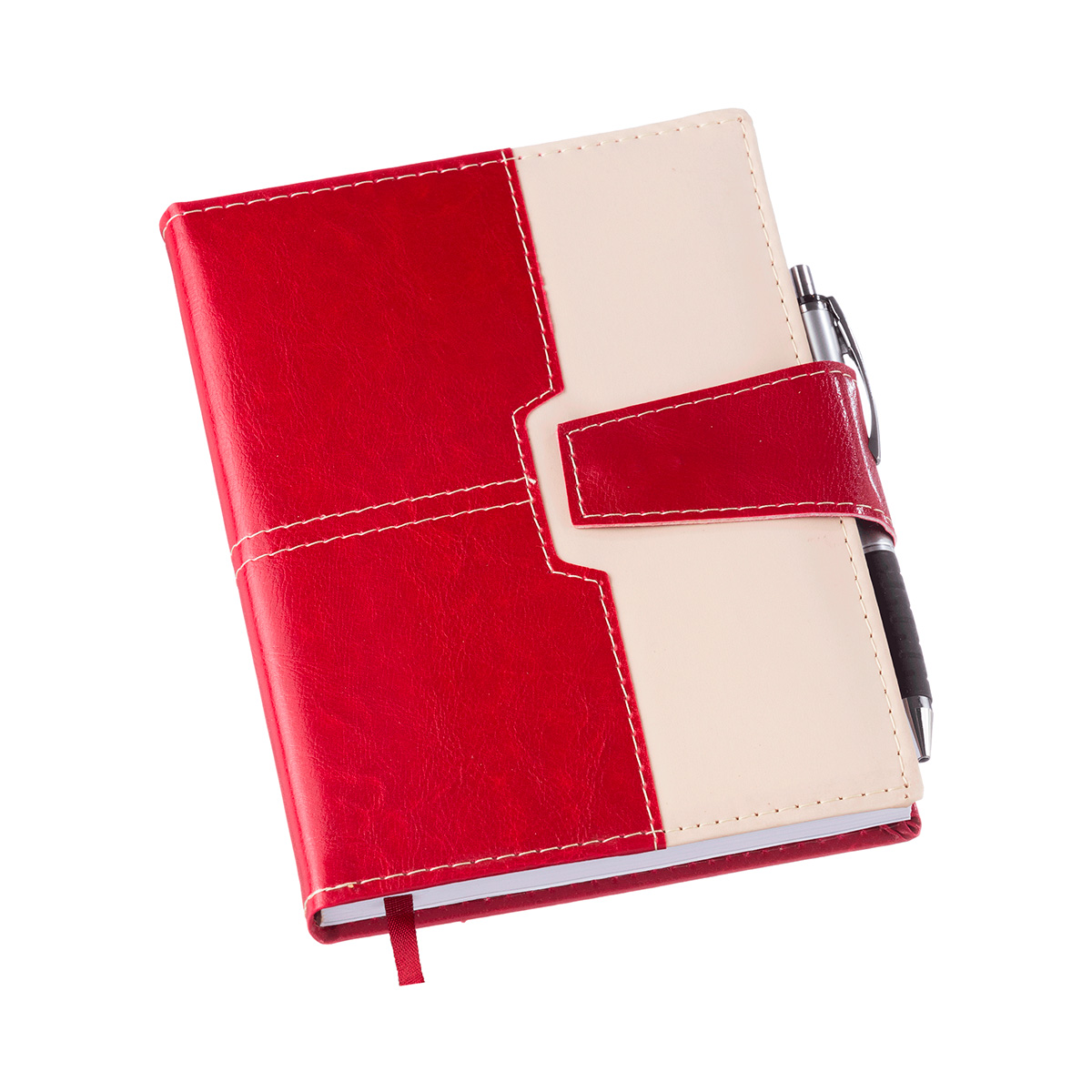 Agenda Couro Sintético Diária 145x200mm