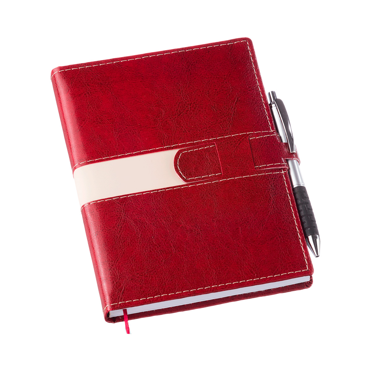 Agenda Diária Couro Sintético 145x200mm