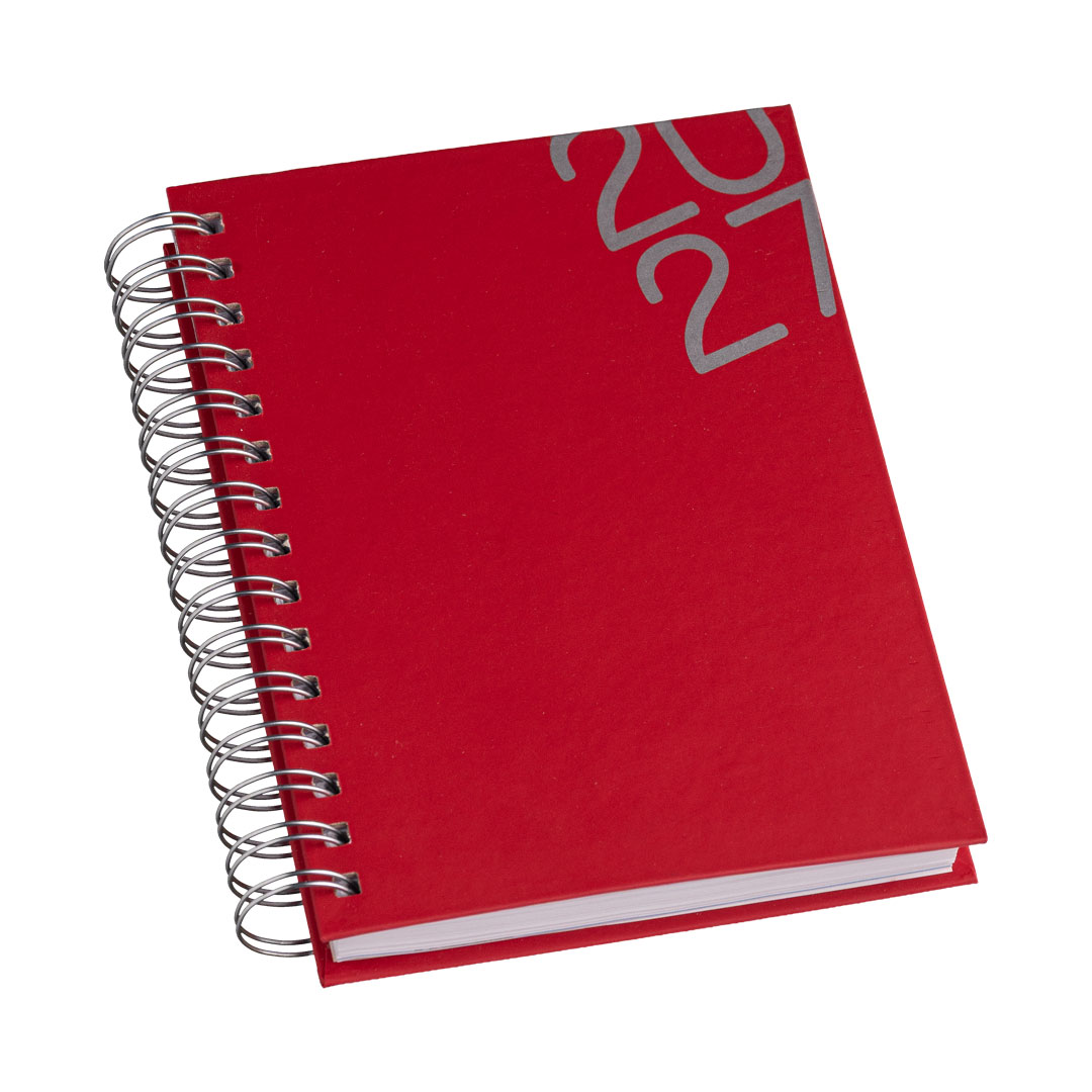 Agenda Cartão com Espiral Metálica 160x200mm
