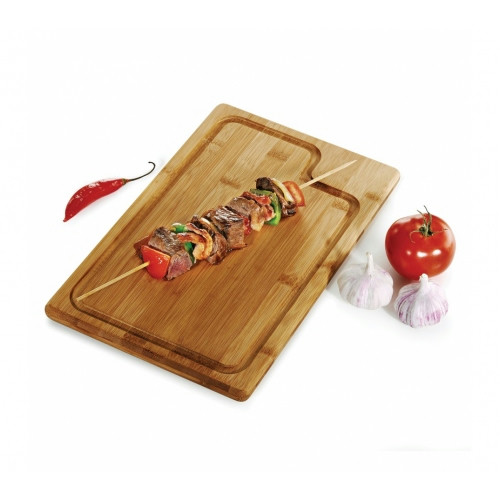 Tábua para Churrasco em Bambu 32x20cm