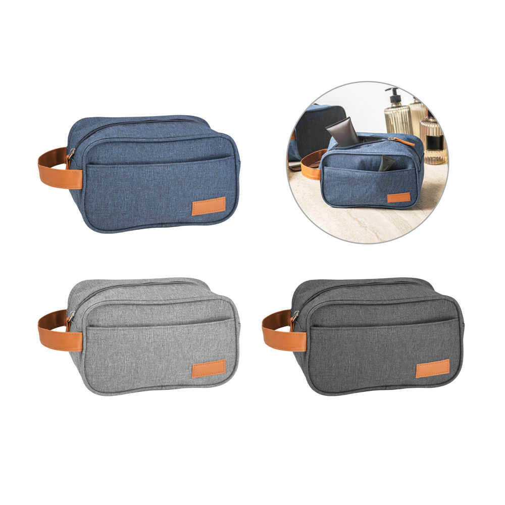 Bolsa de Cosméticos em 600D 220x130mm