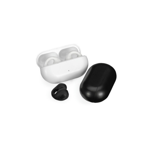 Fone Bluetooth Plástico com Case Carregador 4x6,9cm
