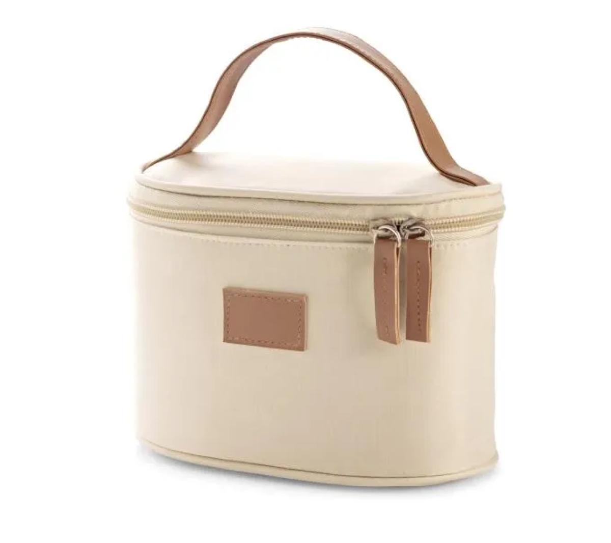 Necessaire Microfibra 18x12x10 Cm couro sintético