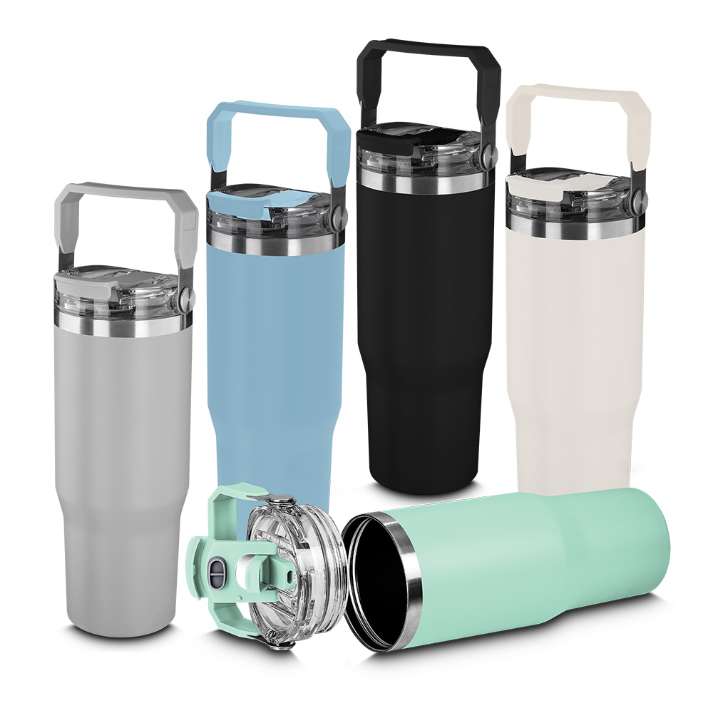 Garrafa Térmica Inox com Canudo 950ml