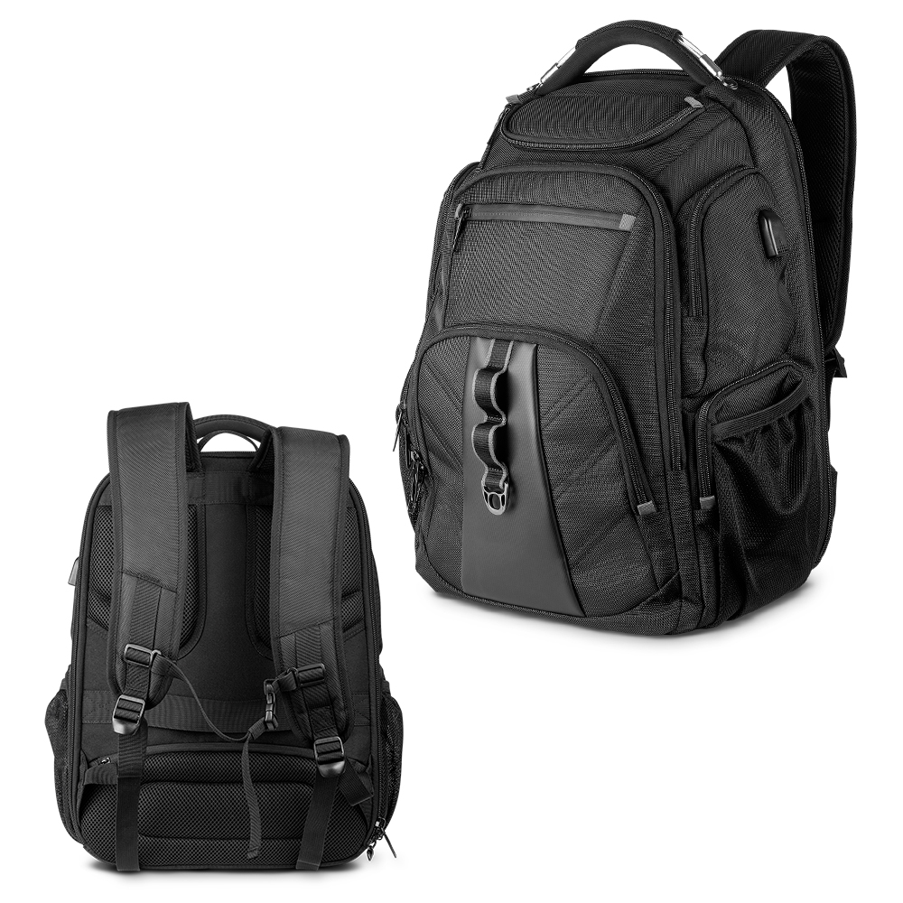 Mochila em poliéster para notebook 55x35cm