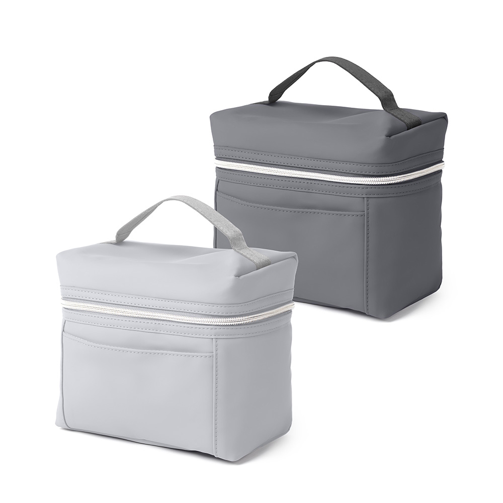 Bolsa Térmica Compacta em PU com Alça de Mão 18x21,5cm