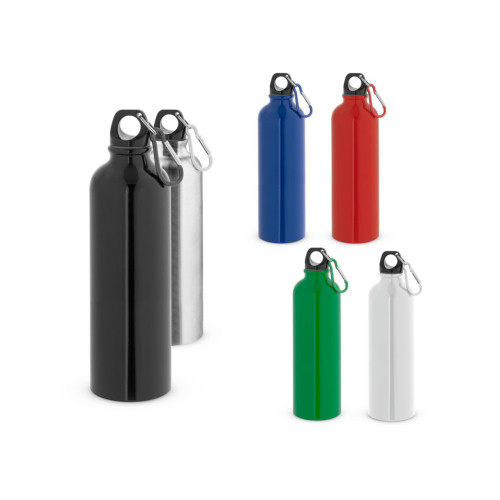 Garrafa Squeeze Aço Inox Mosquetão 790ml