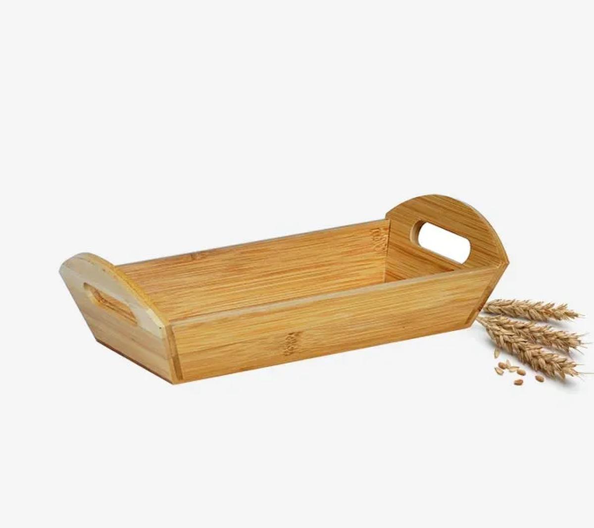 Bandeja para Pães em Bambu