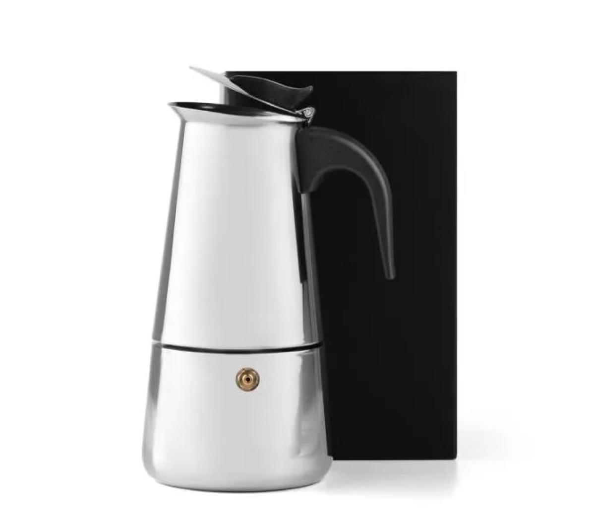 Cafeteira Italiana em Aço Inox 350ml