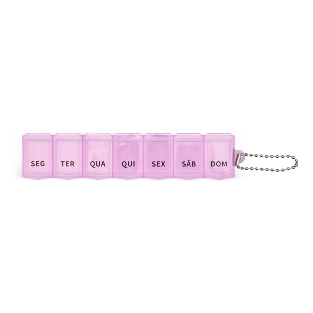 Porta Comprimidos Semanal Plástico 10ml