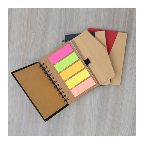 Bloco Ecológico Kraft Pautado Nylon 16,3x13,5cm 25 Folhas