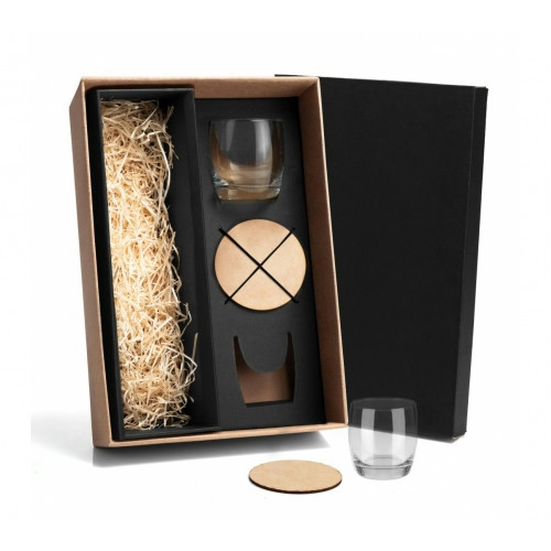 Jogo de Copos para Whisky em Vidro 330ml