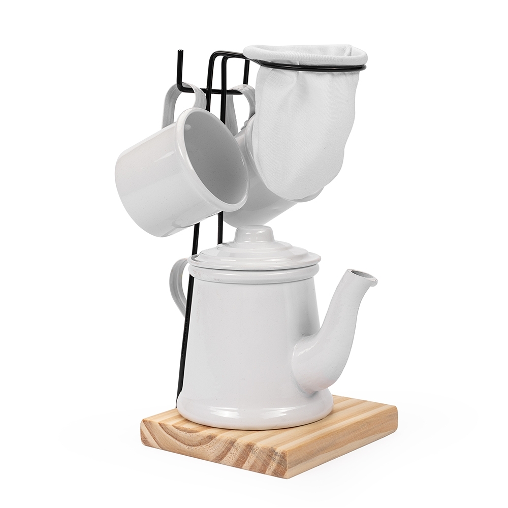 Kit Café Alumínio 300ml