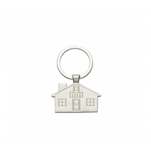 Chaveiro Metal Fosco Formato Casa