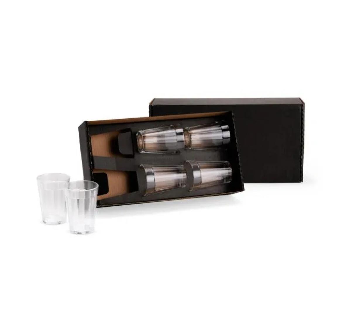 Conjunto Copos Americanos Multiuso Vidro 190ml - 6 Peças