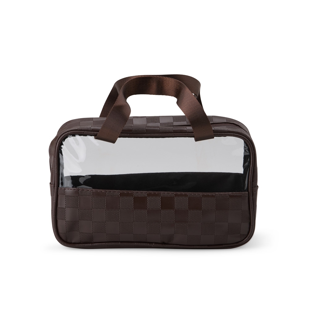 Nécessaire Impermeável em PVC 25,5cm Nylon