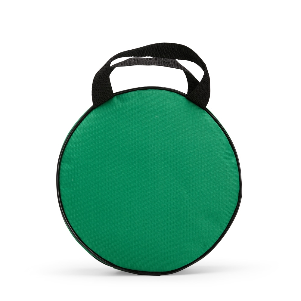 Bolsa Porta-pratos Impermeável Poliéster 25,5x25,5cm