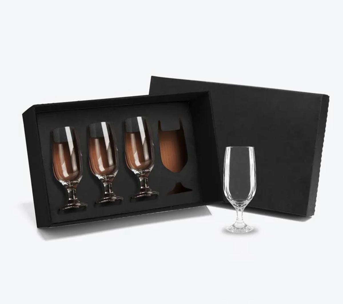 Conjunto de Taças Vidro 300ml - 4 Pçs