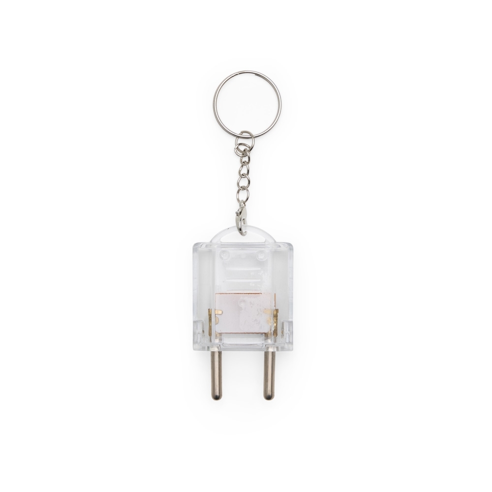 Chaveiro Plástico Detector de Tensão Elétrica 6,5x4cm