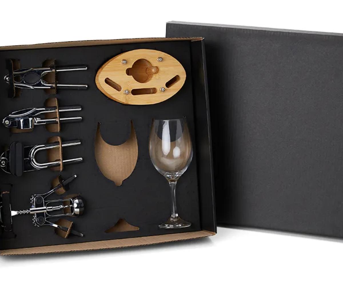 Kit Vinho Metal e 7 Peças