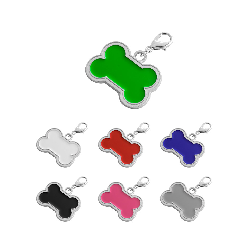 Chaveiro em Acrílico formato de Osso 32x22mm