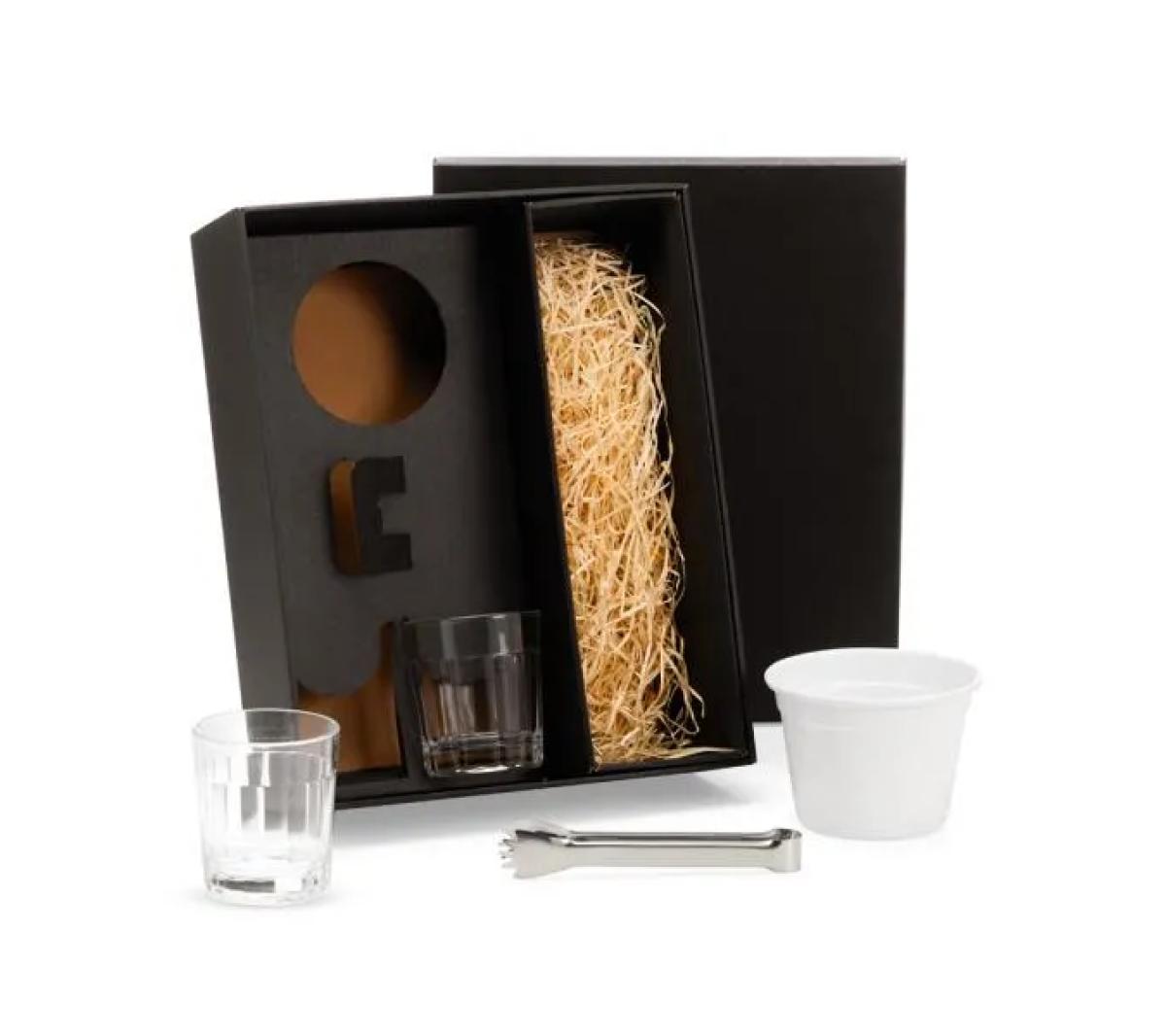 Kit para Drinks Balde Alumínio 750ml