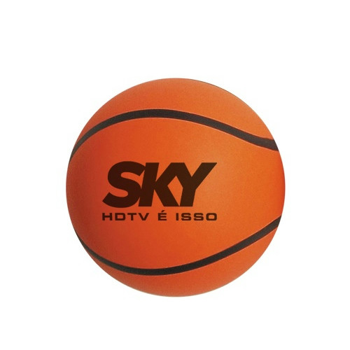 Bolinha Anti Stress Basquete Borracha