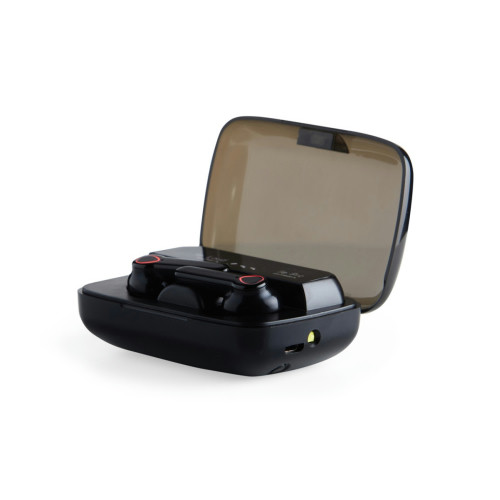 Fone de Ouvido Bluetooth Plástico com Case Carregador