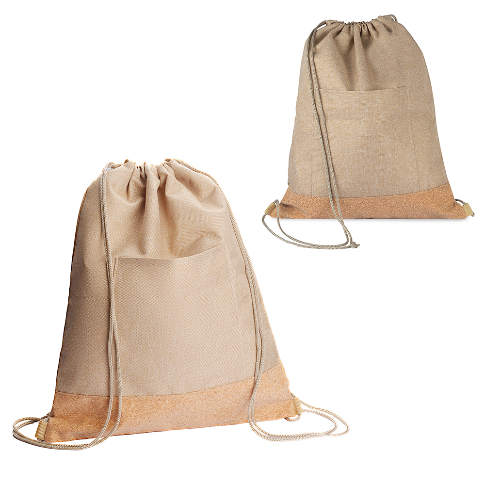 Mochila Saco em Poliéster 600D 34x38,5cm