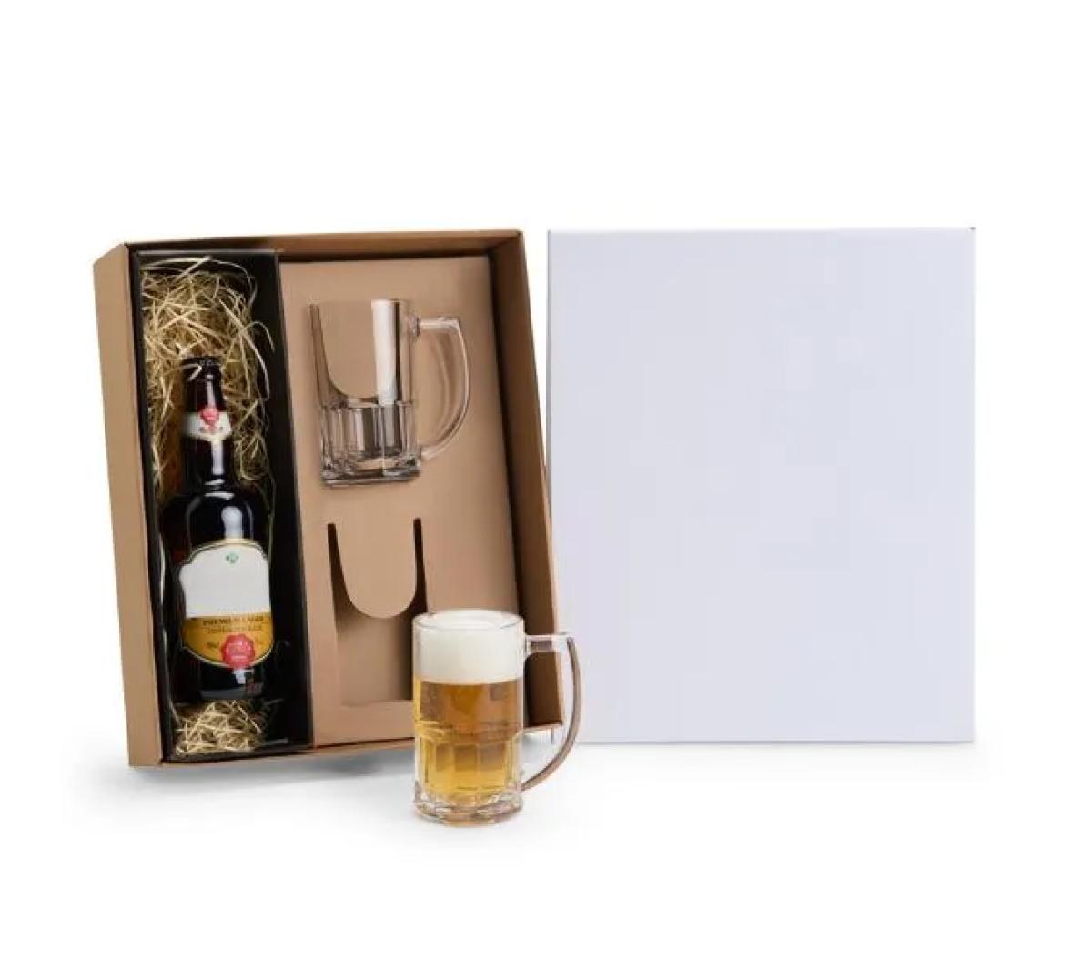 Jogo 2 Canecas de Vidro para Cerveja 340ml
