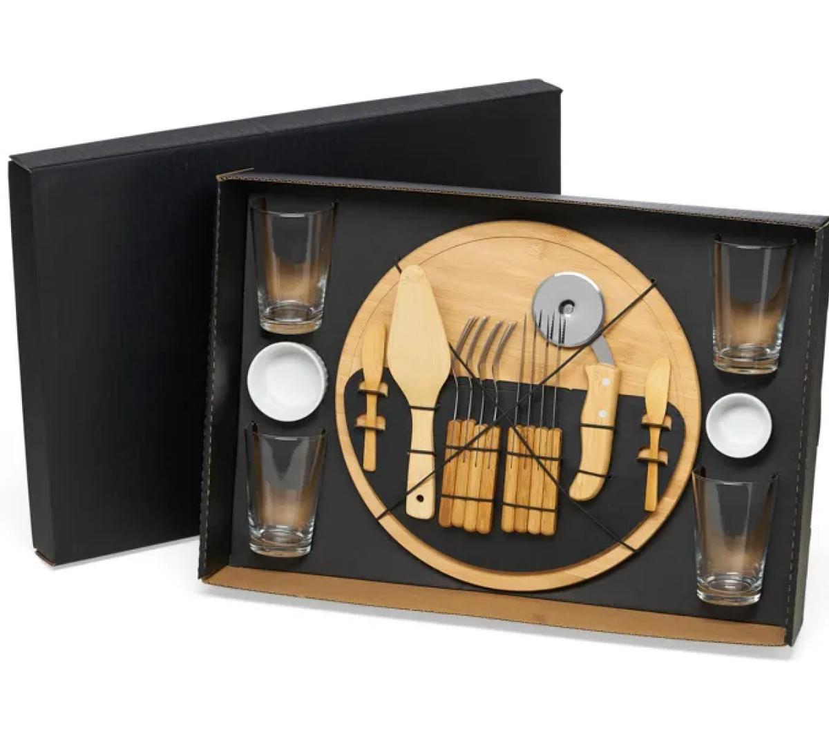 Kit Pizza Bambu 19 Peças