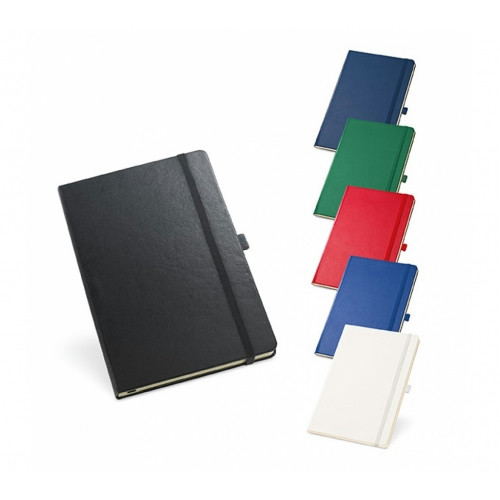Bloco Moleskine Capa Dura Couro Sintético Sem Pauta 137x210mm