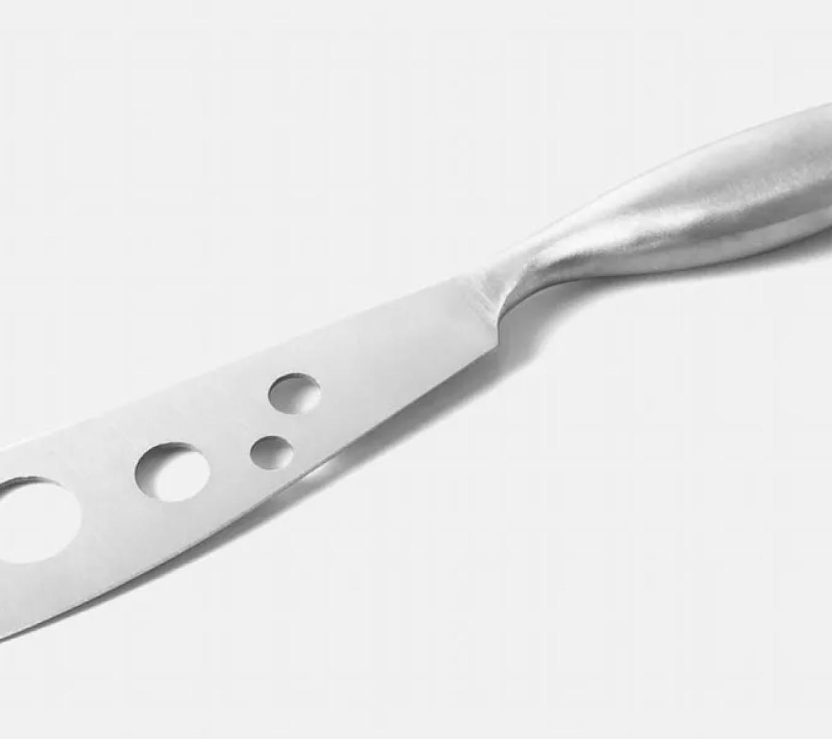 Faca para Queijo em Aço Inox 5 Polegadas com 6 Furos