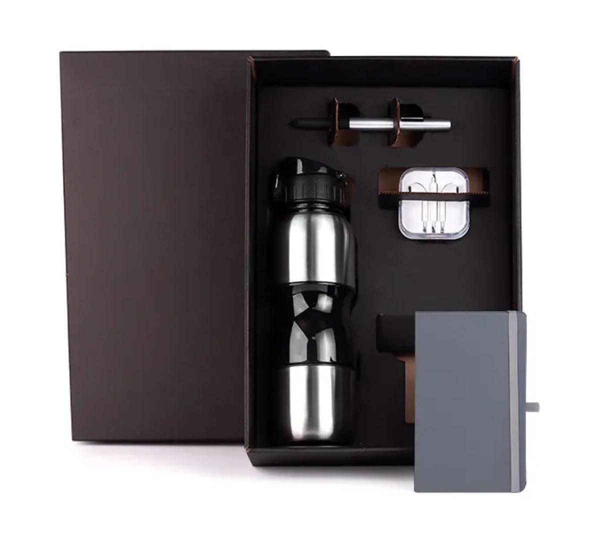 Kit Squeeze Inox 750ml e Acessórios