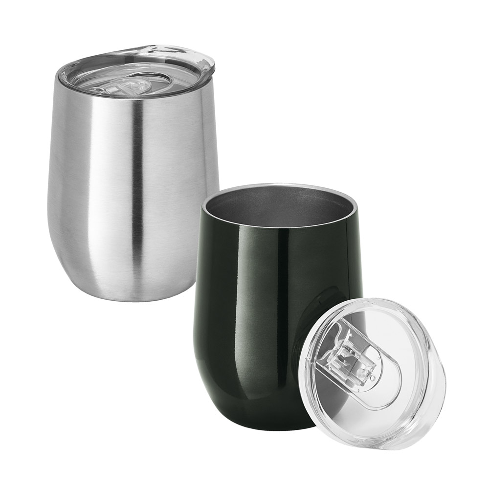 Copo Térmico de Viagem Aço Inox 400 mL