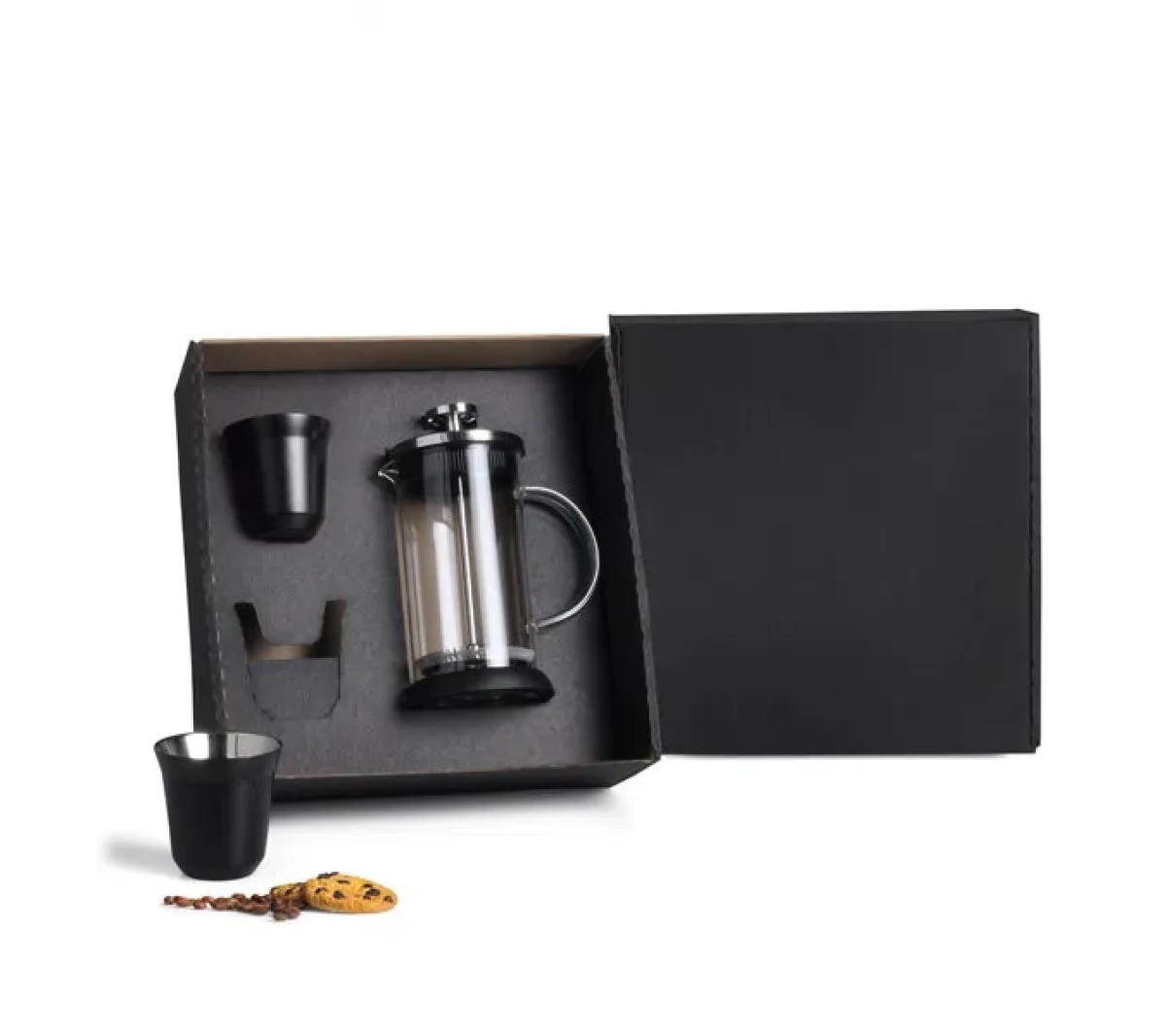 Kit para Café Prensa Francesa Inox