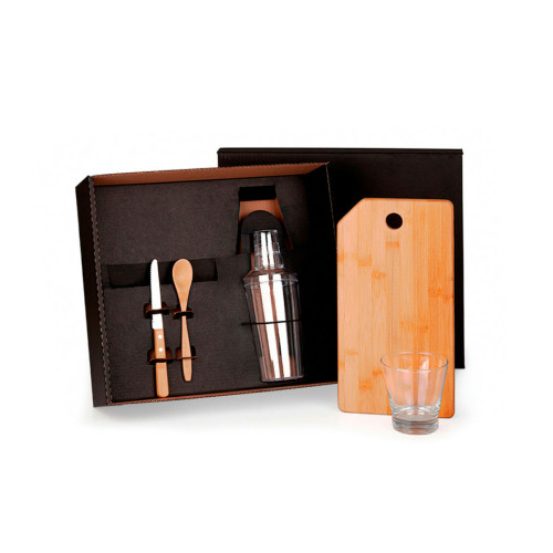 Kit Caipirinha Bambu 600ml
