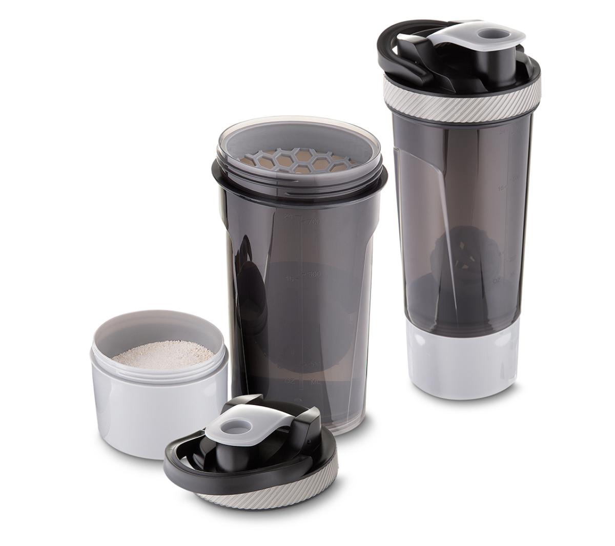 Garrafa Coqueteleira Plástica 720ml Silicone