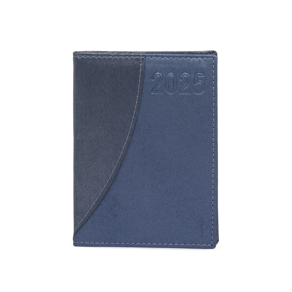 Agenda Diária Couro Sintético 170 Folhas 20x14,8cm
