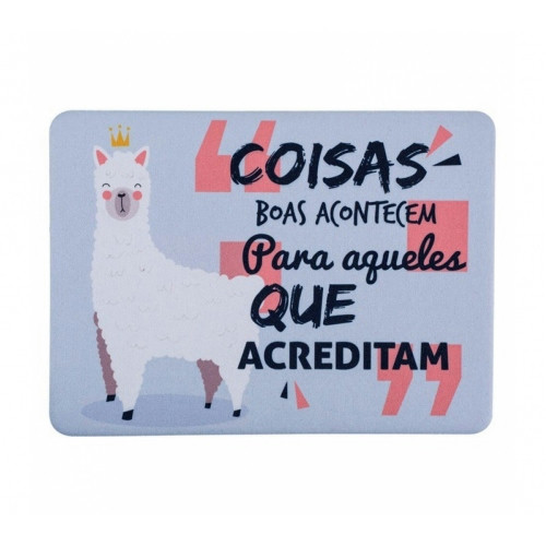 Mouse pad Retangular Tecido e Neoprene 17x21